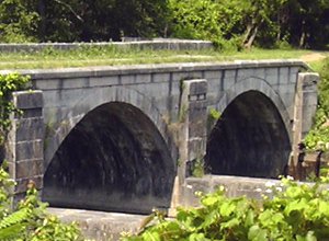 Nine Mile Creek Aqueduct - Photo by Frank Sadowski