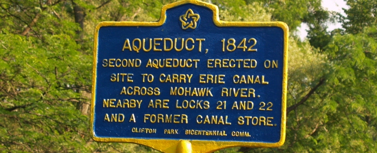 The Aqueduct of the Arches Historical Marker